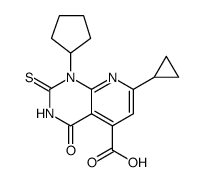 Pyrido[2,3-d]pyrimidine-5-carboxylic acid, 1-cyclopentyl-7-cyclopropyl-1,2,3,4-tetrahydro-4-oxo-2-thioxo图片