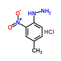 (4-Methyl-2-nitrophenyl)hydrazine hydrochloride (1:1)结构式
