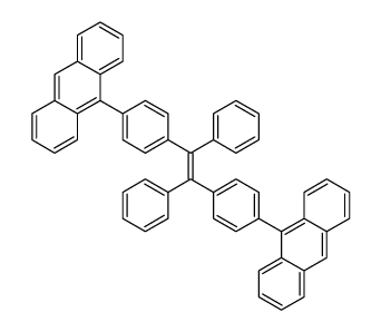 1,2-bis[4-(anthracen-9-yl)phenyl]-1,2-diphenylethene结构式