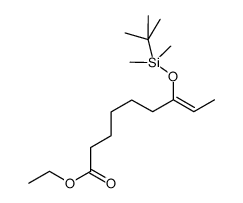 ethyl (Z)-7-((t-butyldimethylsilyl)oxy)non-7-enoate结构式