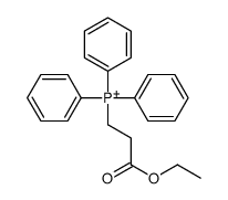 (3-ethoxy-3-oxopropyl)-triphenylphosphanium Structure