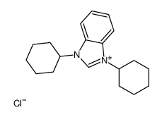 1,3-Dicyclohexylbenzimidazolium chloride, min. 97 structure