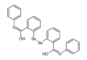 bis(2-(N-phenylcarboxamido)phenyl)diselenide Structure