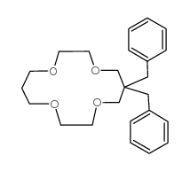dibenzyl-14-crown-4 Structure