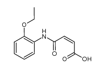 (Z)-4-((2-ethoxyphenyl)amino)-4-oxobut-2-enoic acid Structure