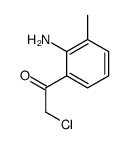 Ethanone, 1-(2-amino-3-methylphenyl)-2-chloro- (9CI)结构式