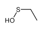 hydroxysulfanylethane Structure