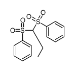 1-(benzenesulfonyl)propylsulfonylbenzene结构式