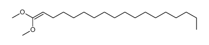 1,1-dimethoxyoctadec-1-ene结构式