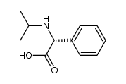 N-isopropyl (R)-phenylglycine结构式