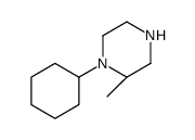 (R)-1-CYCLOHEXYL-2-METHYL-PIPERAZINE structure