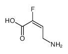 4-amino-2-fluorobut-2-enoic acid structure