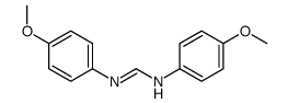 N,N'-bis(4-methoxyphenyl)methanimidamide Structure