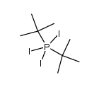 di-tert-butyltriiodophosphorane Structure