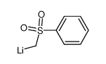 (benzenesulfonyl)methyllithium结构式