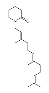 1-(3,7,11-Trimethyl-2,6,10-dodecatrienyl)piperidine-2-one picture