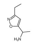 1-(3-ethyl-5-isoxazolyl)ethanamine(SALTDATA: HCl)结构式