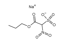 n-propyl nitrosulfoacetate结构式