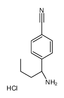 4-((1R)-1-氨基丁基)苯甲腈盐酸盐图片