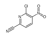 6-Chloro-5-nitropicolinonitrile Structure