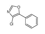 4-chloro-5-phenyl-1,3-oxazole结构式