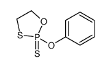 2-phenoxy-2-sulfanylidene-1,3,2λ5-oxathiaphospholane结构式