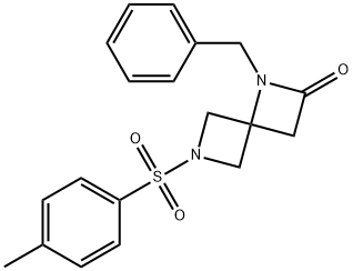 6-[(4-甲基苯基)磺酰基]-1-苄基-1,6-二氮杂螺[3.3]庚烷-2-酮图片