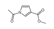 Methyl 1-acetyl-1H-pyrrole-3-carboxylate Structure