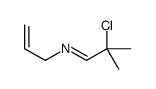 2-chloro-2-methyl-N-prop-2-enylpropan-1-imine结构式