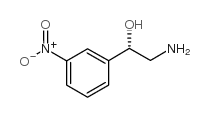 Benzenemethanol,-(aminomethyl)-3-nitro-, (S)- Structure