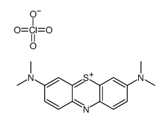 3,7-bis(dimethylamino)phenothiazin-5-ium perchlorate结构式