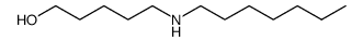 N-(5-hydroxypentyl)-N-heptylamine Structure