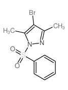 1-BENZENESULFONYL-4-BROMO-3,5-DIMETHYL-1H-PYRAZOLE picture