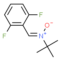 2,6-difluorophenyl-N-tert-butylnitrone Structure