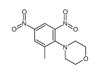 4-(2-methyl-4,6-dinitrophenyl)morpholine Structure