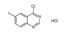 4-chloro-6-iodoquinazoline hydrochloride Structure