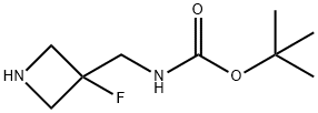 tert-butyln-[(3-fluoroazetidin-3-yl)methyl]carbamate图片