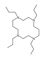 1,4,8,11-tetrapropyl-1,4,8,11-tetrazacyclotetradecane结构式