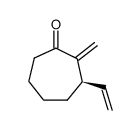 (R)-2-Methylene-3-vinyl-cycloheptanone结构式