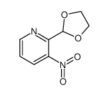2-(1,3-dioxolan-2-yl)-3-nitropyridine Structure