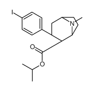 propan-2-yl (3S,4S,5R)-3-(4-iodophenyl)-8-methyl-8-azabicyclo[3.2.1]octane-4-carboxylate结构式