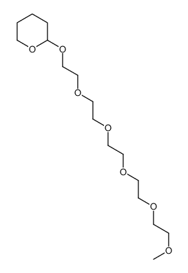 2-[2-[2-[2-[2-(2-methoxyethoxy)ethoxy]ethoxy]ethoxy]ethoxy]oxane structure