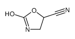 2-Oxo-5-oxazolidinecarbonitrile Structure