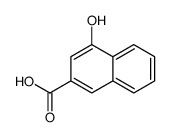 4-Hydroxy-2-naphthoic acid Structure