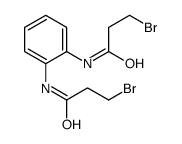 3-bromo-N-[2-(3-bromopropanoylamino)phenyl]propanamide结构式