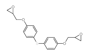 Oxirane,2,2'-[thiobis(4,1-phenyleneoxymethylene)]bis- structure