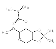 b-L-Arabinopyranoside, methyl3,4-O-(1-methylethylidene)-, dimethylcarbamothioate (9CI) picture