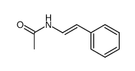 N-[(E)-2-phenyl-1-ethenyl]acetamide Structure