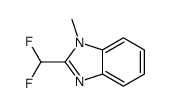 1H-Benzimidazole,2-(difluoromethyl)-1-methyl-(9CI) picture