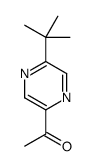 1-(5-tert-butylpyrazin-2-yl)ethanone结构式